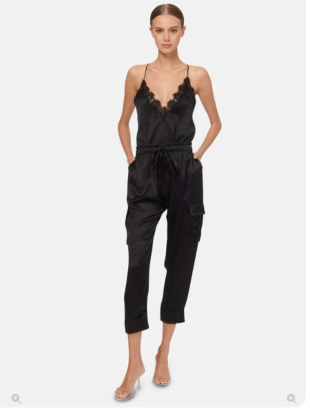 CAMI NYC Carmen Cargo Pant - Black S - Picture 9 of 9